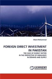 Foreign Direct Investment in Pakistan