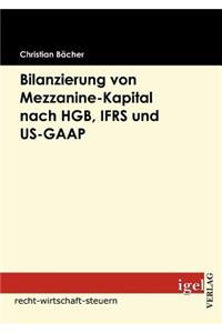 Bilanzierung von Mezzanine-Kapital nach HGB, IFRS und US-GAAP