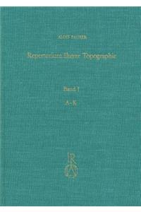 Repertorium Alterer Topographie: Druckgraphik Von 1486 Bis 1750