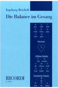 DIE BALANCE IM GESANG