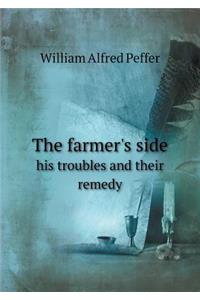 The Farmer's Side His Troubles and Their Remedy