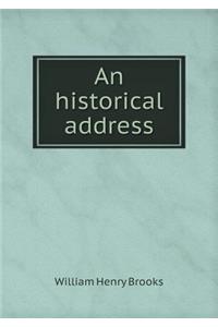 An historical address