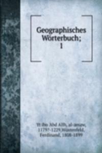 Geographisches Worterbuch