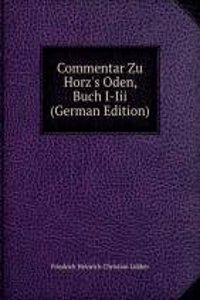 Commentar Zu Horz's Oden