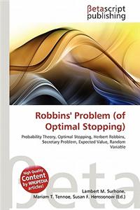 Robbins' Problem (of Optimal Stopping)