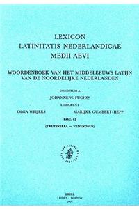 Lexicon Latinitatis Nederlandicae Medii Aevi, Fascicle 62