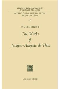 Works of Jacques-Auguste de Thou