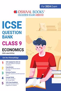 Oswaal ICSE Question Bank Class 9 Economics Book (2024 Exam)