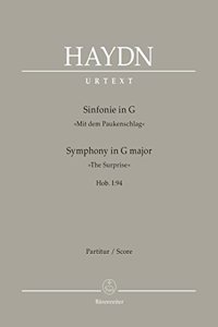 Symphony No.94 in G major The Surprise Hob.I:94 (Full Score)