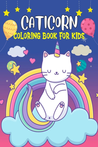 Caticorn Coloring Book for Kids