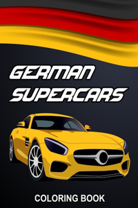 German Supercars Coloring Book