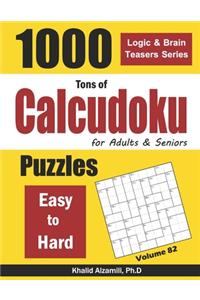Tons of Calcudoku for Adults & Seniors