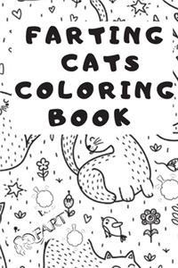 Farting Cats Coloring Book