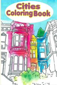 Cities Coloring Book