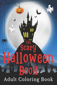 Halloween Adult Coloring Book