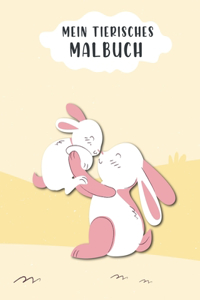 Mein tierisches Malbuch