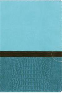 NIV, Quest Study Bible, Leathersoft, Teal, Indexed