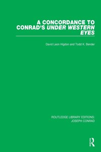 Concordance to Conrad's Under Western Eyes