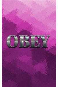 obey Writing Drawing Journal