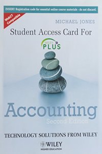 Accounting 2e WileyPLUS / WebCT Powerpack Standalone Card