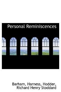 Personal Reminiscences