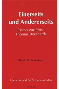 Einerseits und Andererseits