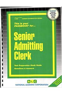 Senior Admitting Clerk