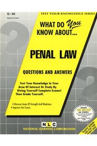 PENAL LAW