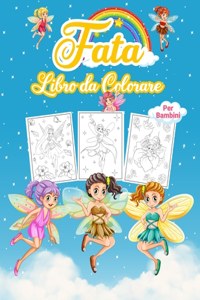 Fata Libro da Colorare per Bambini