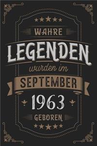 Wahre Legenden wurden im September 1963 geboren