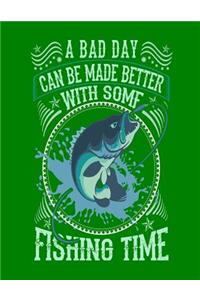 Fishing Time Log Book
