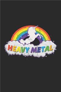 Heavy Metal Unicorn Notebook