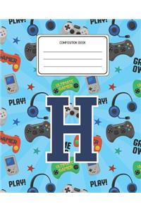Composition Book H