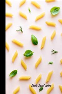 Pasta basil notes