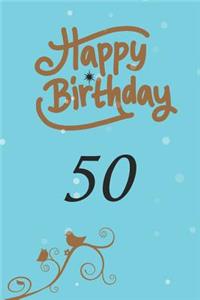 Happy birthday 50