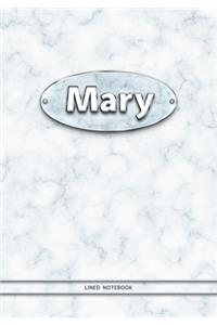 Mary - Lined Notebook