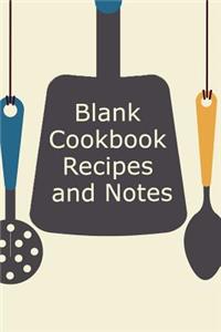 Blank Cookbook Recipes and Notes