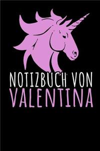 Notizbuch Von Valentina