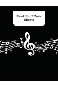 Blank Staff Music Sheets