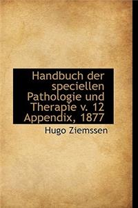 Handbuch Der Speciellen Pathologie Und Therapie V. 12 Appendix, 1877