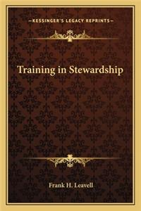 Training in Stewardship