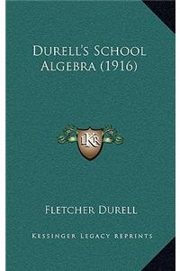 Durell's School Algebra (1916)