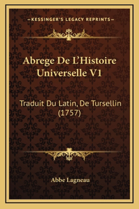 Abrege De L'Histoire Universelle V1