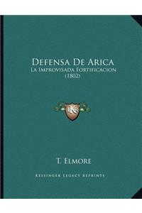 Defensa De Arica