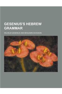 Gesenius's Hebrew Grammar
