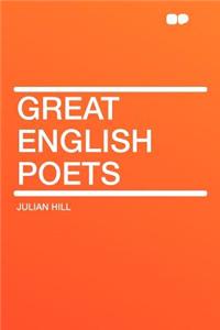 Great English Poets