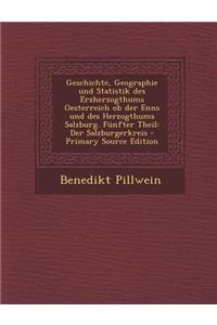 Geschichte, Geographie Und Statistik Des Erzherzogthums Oesterreich OB Der Enns Und Des Herzogthums Salzburg. Funfter Theil