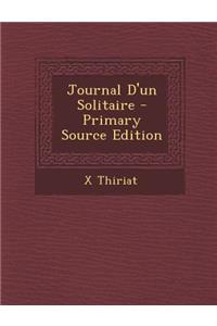 Journal D'Un Solitaire