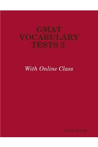 Gmat Vocabulary Tests 3