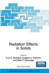 Radiation Effects in Solids